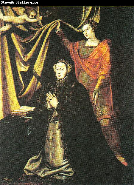 unknow artist Catherine of Habsberg and St. Catherine of Alexandria
